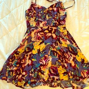 Floral mini dress